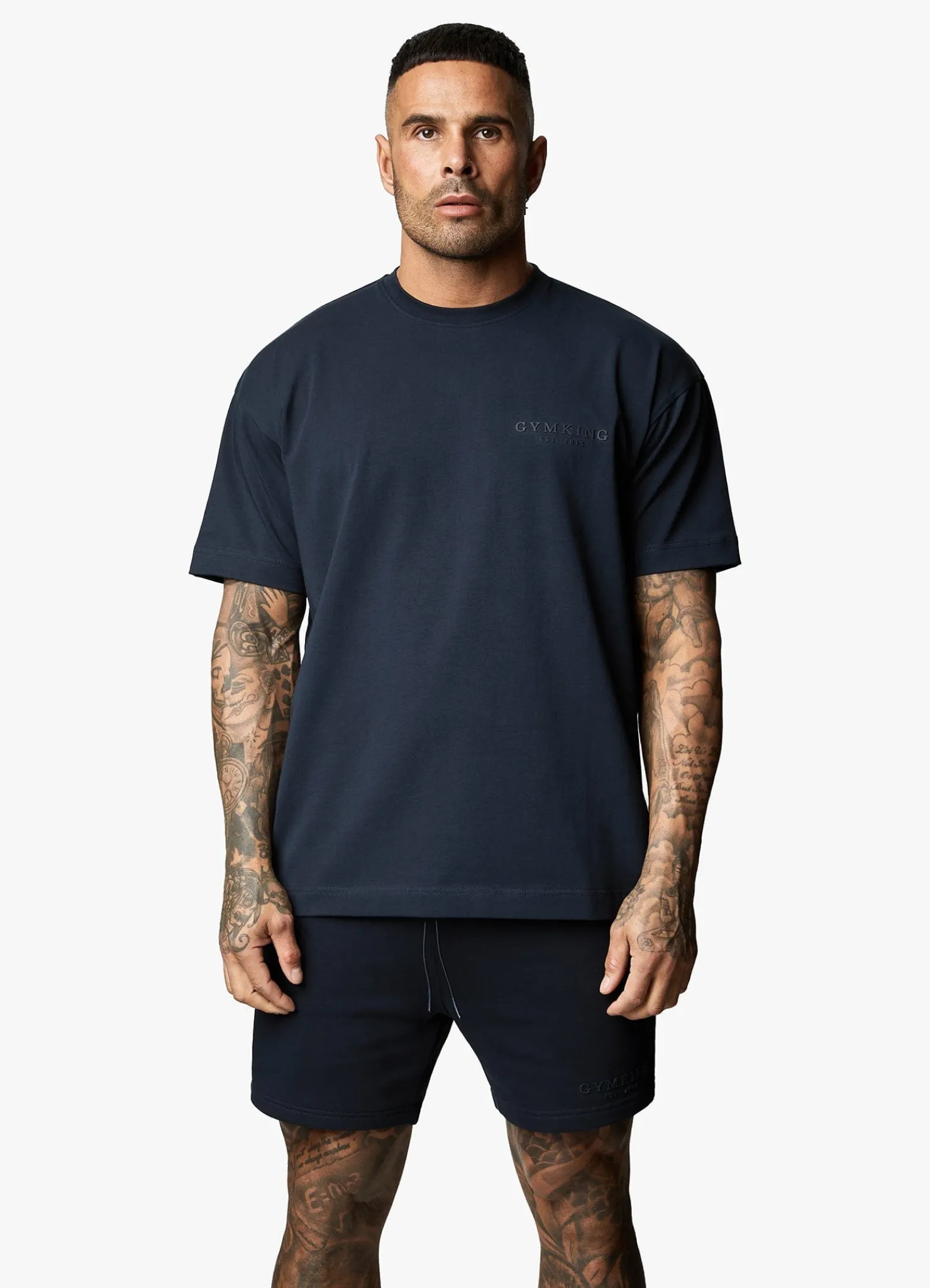 Twin Sets<Gym King Est. Legacy Tee Navy