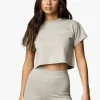 Tops & T-Shirts<Gym King Established Cap Sleeve Tee Dusky Sage
