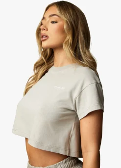 Co-Ords<Gym King Established Cap Sleeve Tee Dusky Sage