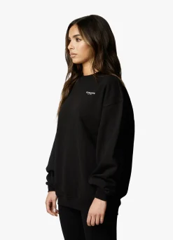 Sweatshirts<Gym King Established Crew Black/White