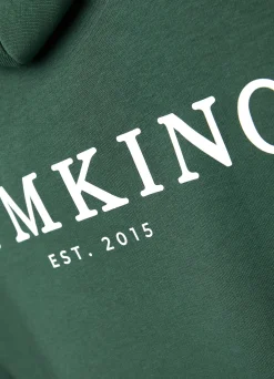 Sweatshirts & Hoodies<Gym King Established Hood Racing Green