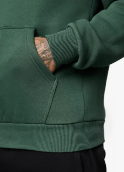 Sweatshirts & Hoodies<Gym King Established Hood Racing Green