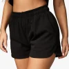 Co-Ords<Gym King Established Jersey Short Black/White