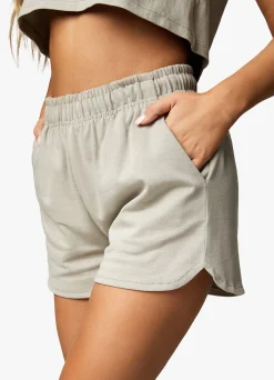 Shorts<Gym King Established Jersey Short Dusky Sage