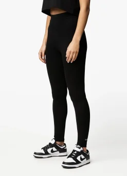 Leggings<Gym King Established Jersey Legging Black/White