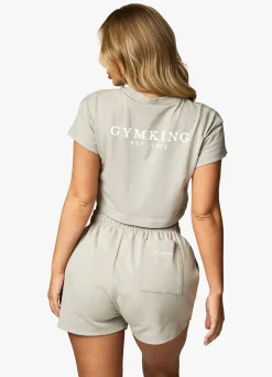 Co-Ords<Gym King Established Jersey Short Dusky Sage
