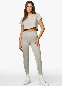 Leggings<Gym King Established Jersey Legging Dusky Sage