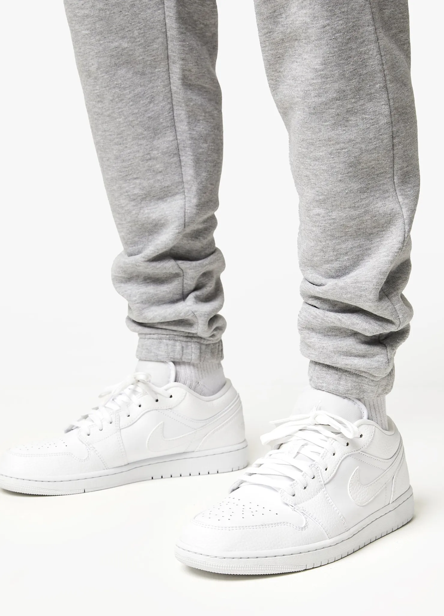 Tracksuit Bottoms<Gym King Established Jogger Light Grey Marl