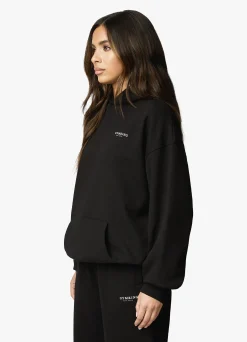 Tracksuits<Gym King Established Relaxed Tracksuit Black/White