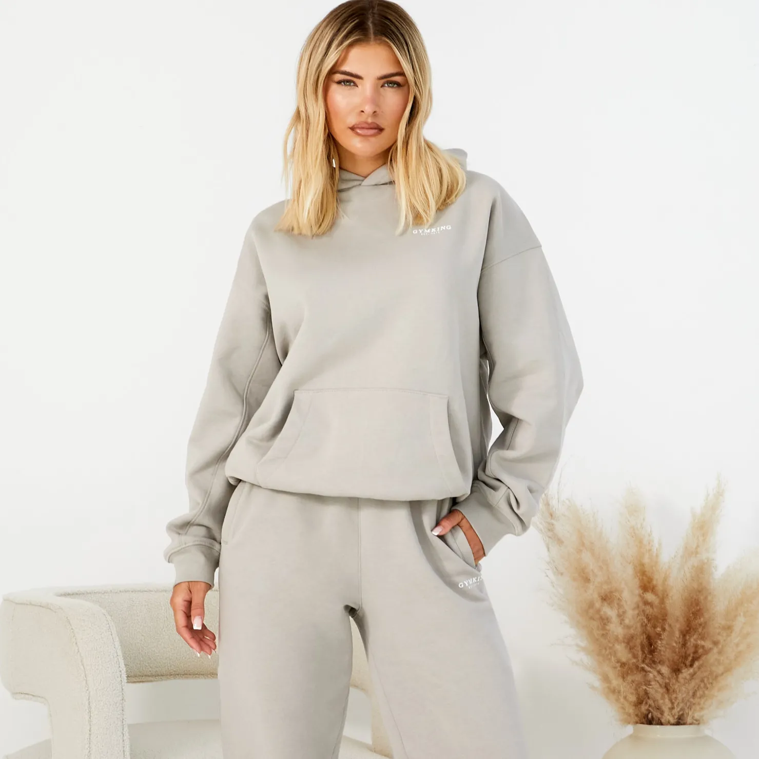 Tracksuits<Gym King Established Relaxed Tracksuit Dusky Sage