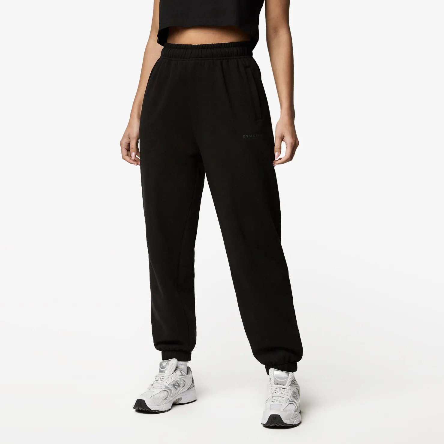 Joggers<Gym King Established Relaxed Fit Jogger Black