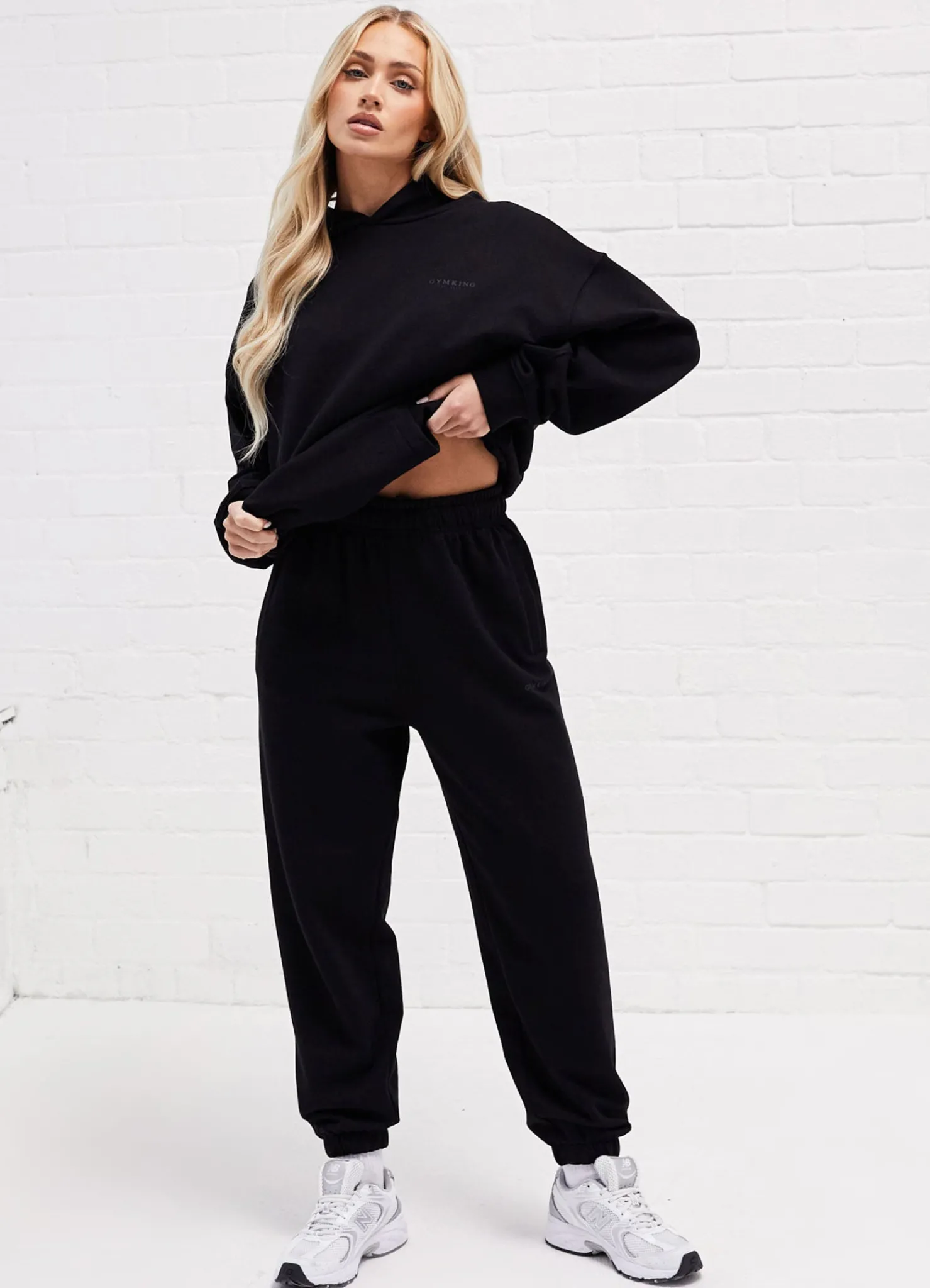 Joggers<Gym King Established Relaxed Fit Jogger Black