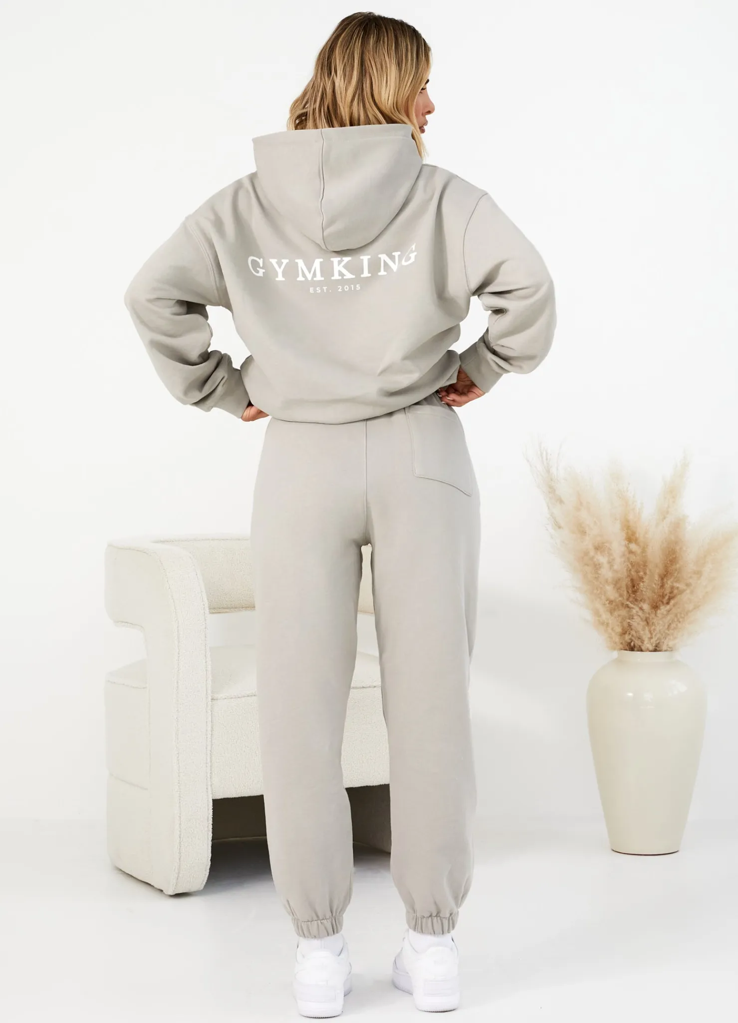 Joggers<Gym King Established Relaxed Jogger Dusky Sage