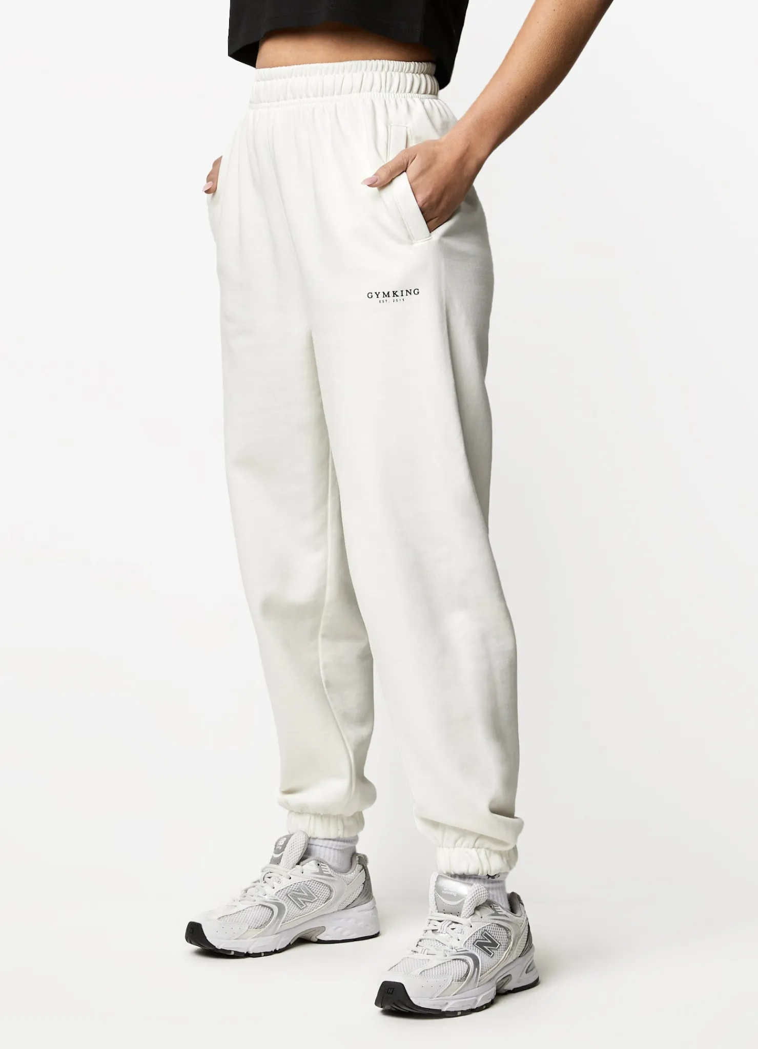 Tracksuits<Gym King Established Relaxed Tracksuit Cream