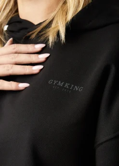 Co-Ords<Gym King Established Relaxed Fit Hood Black