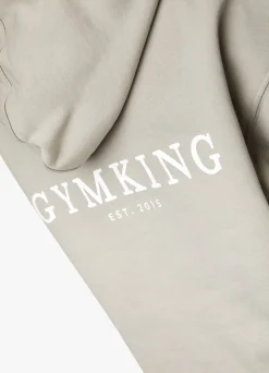 Hoodies<Gym King Established Relaxed Fit Hood Dusky Sage