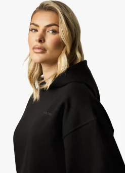 Hoodies<Gym King Established Relaxed Fit Hood Black