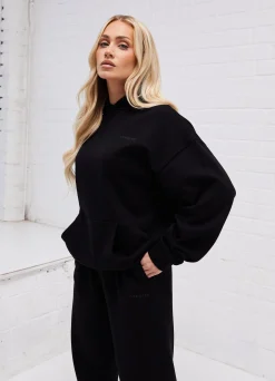 Co-Ords<Gym King Established Relaxed Fit Hood Black
