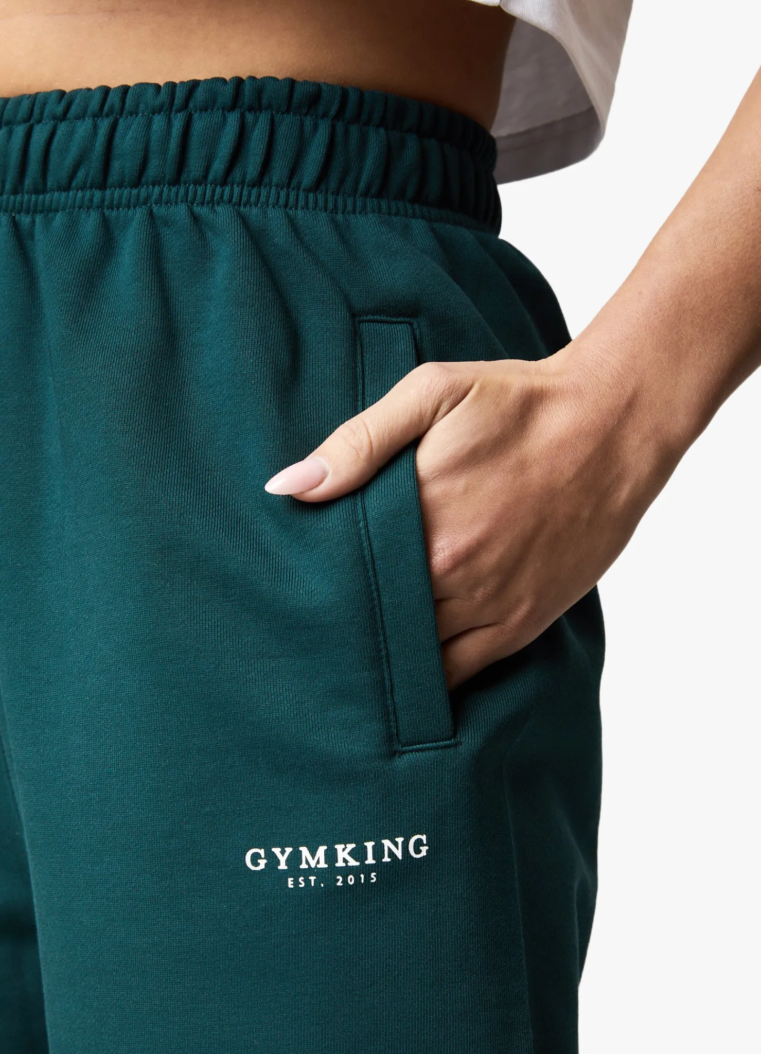 Joggers<Gym King Established Relaxed Fit Jogger Pine Green