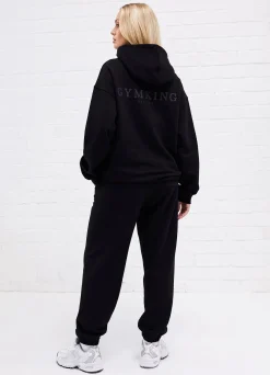 Joggers<Gym King Established Relaxed Fit Jogger Black