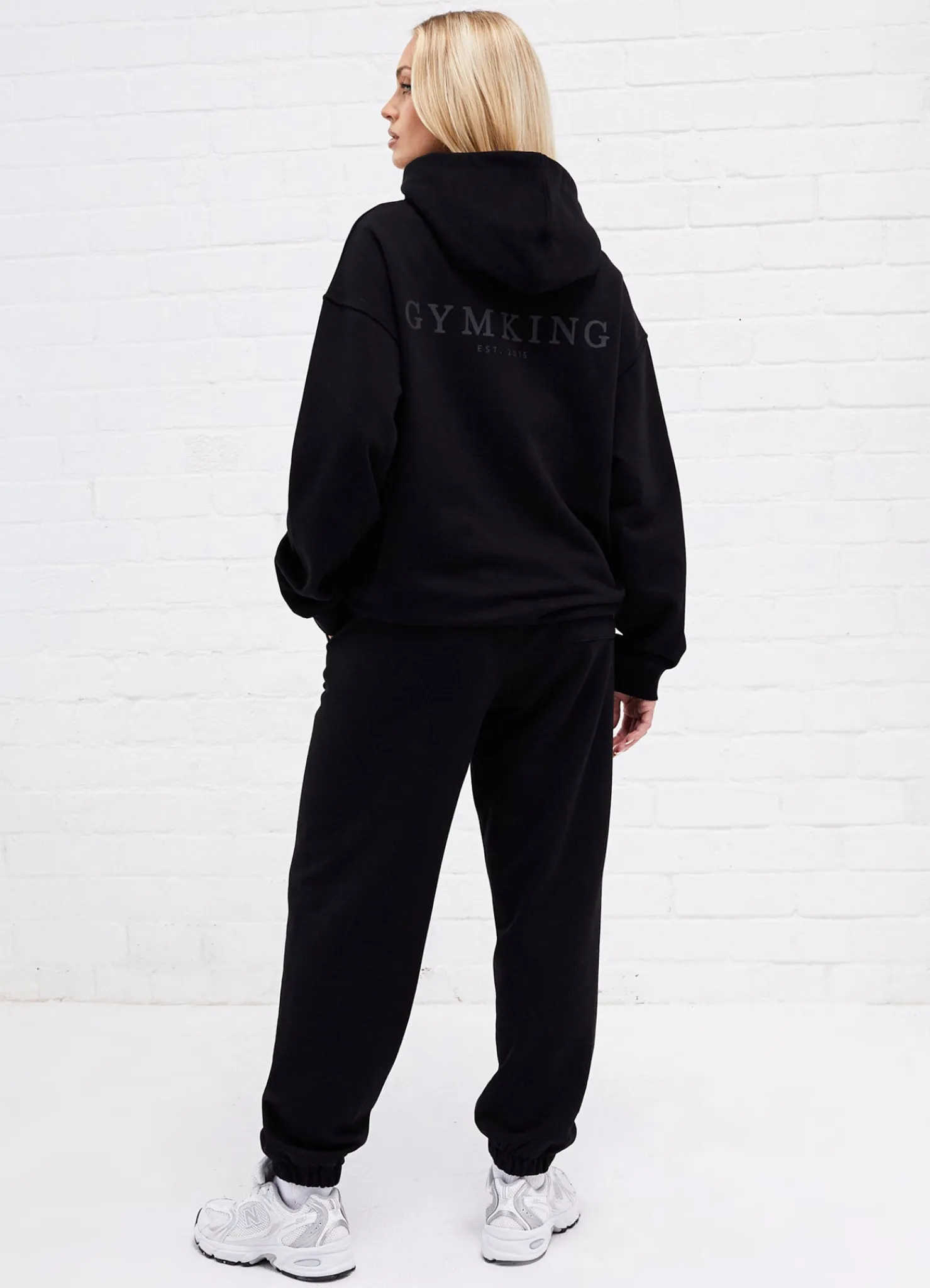Joggers<Gym King Established Relaxed Fit Jogger Black