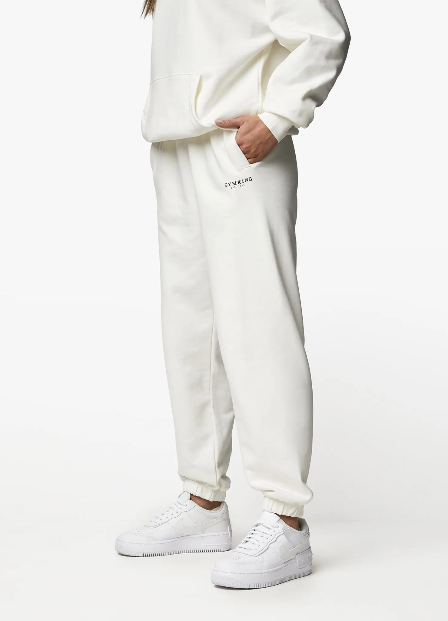 Joggers<Gym King Established Relaxed Fit Jogger Cream