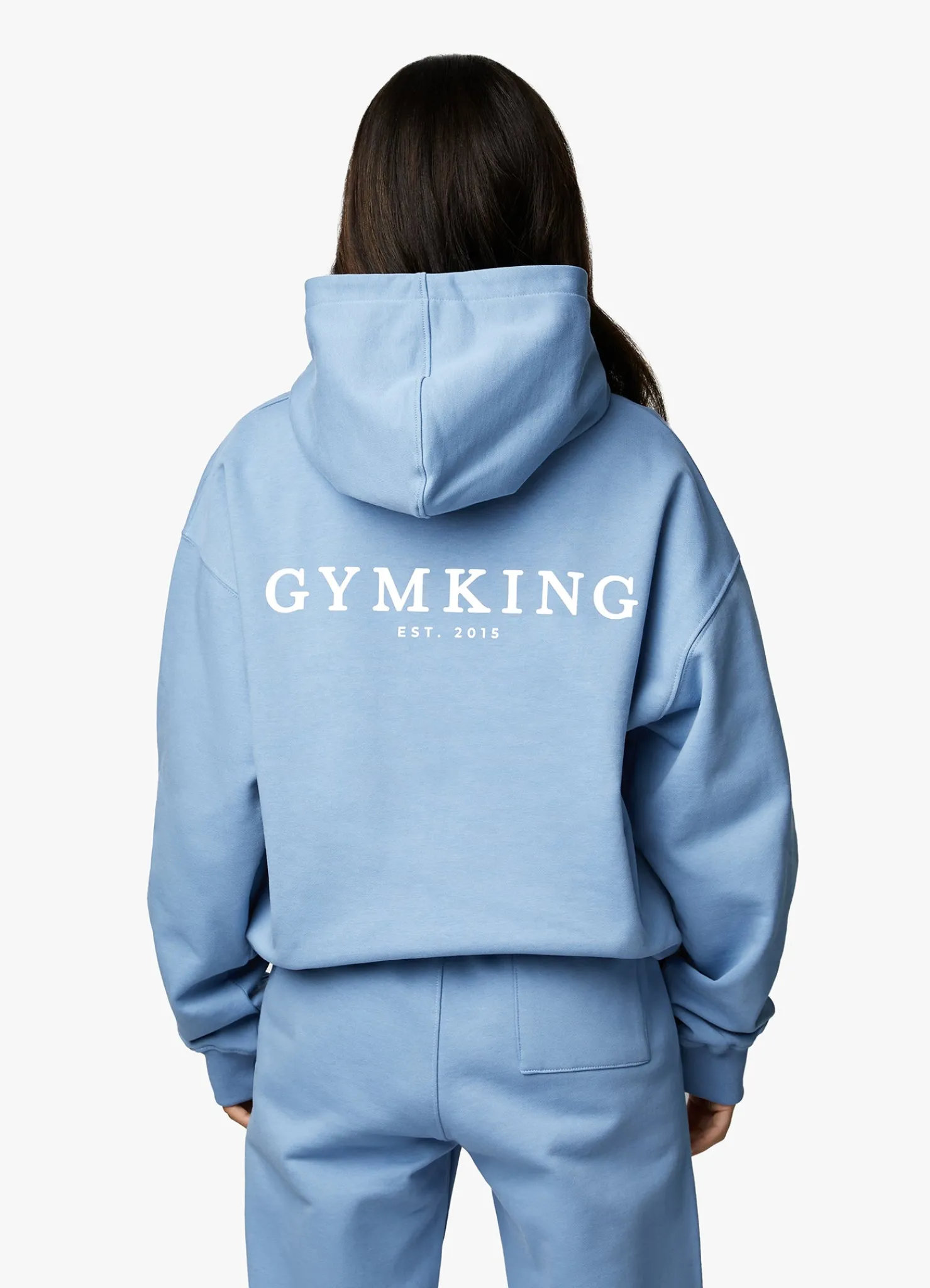 Tracksuits<Gym King Established Relaxed Tracksuit Coastal Blue