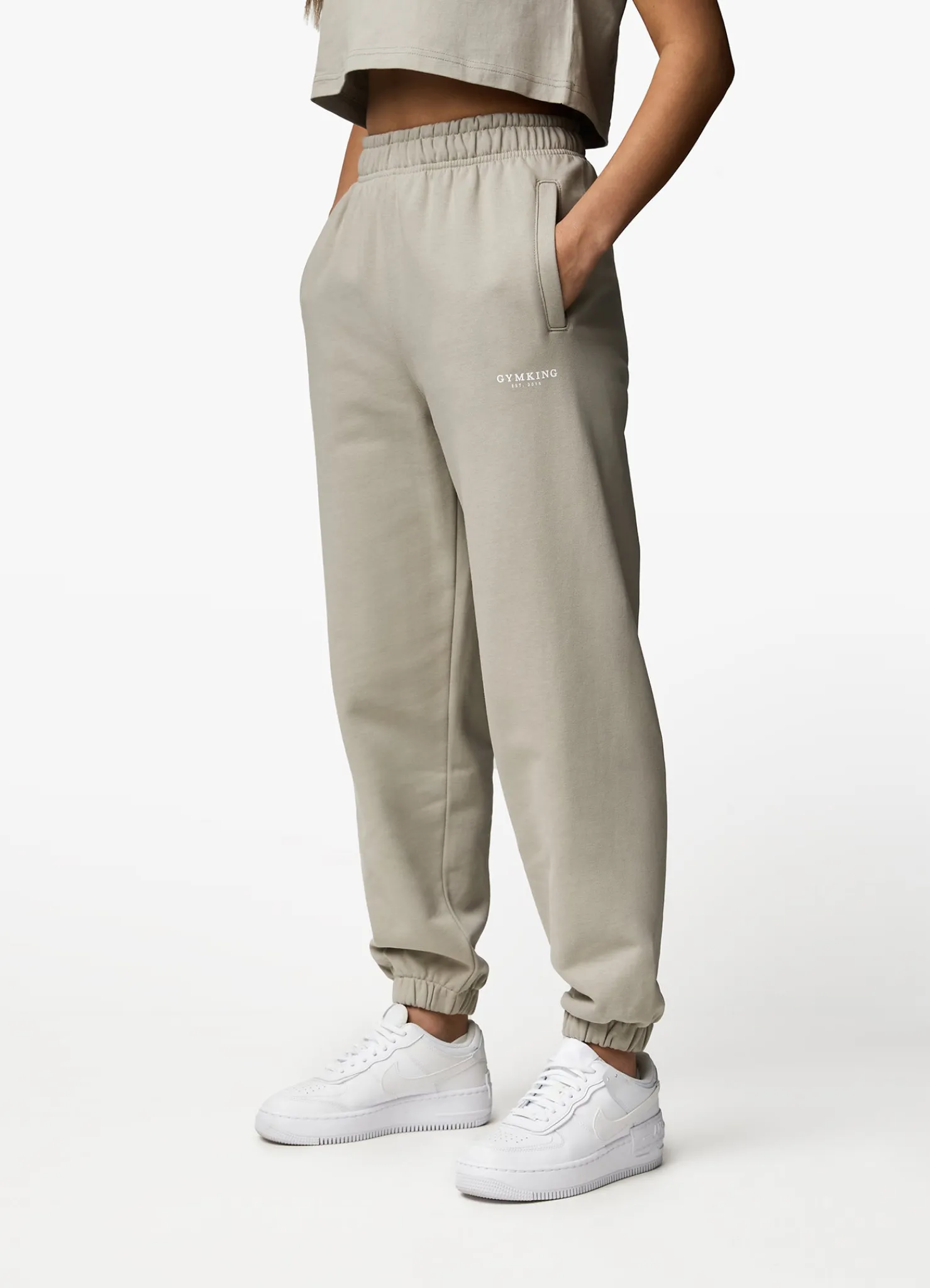 Joggers<Gym King Established Relaxed Jogger Dusky Sage
