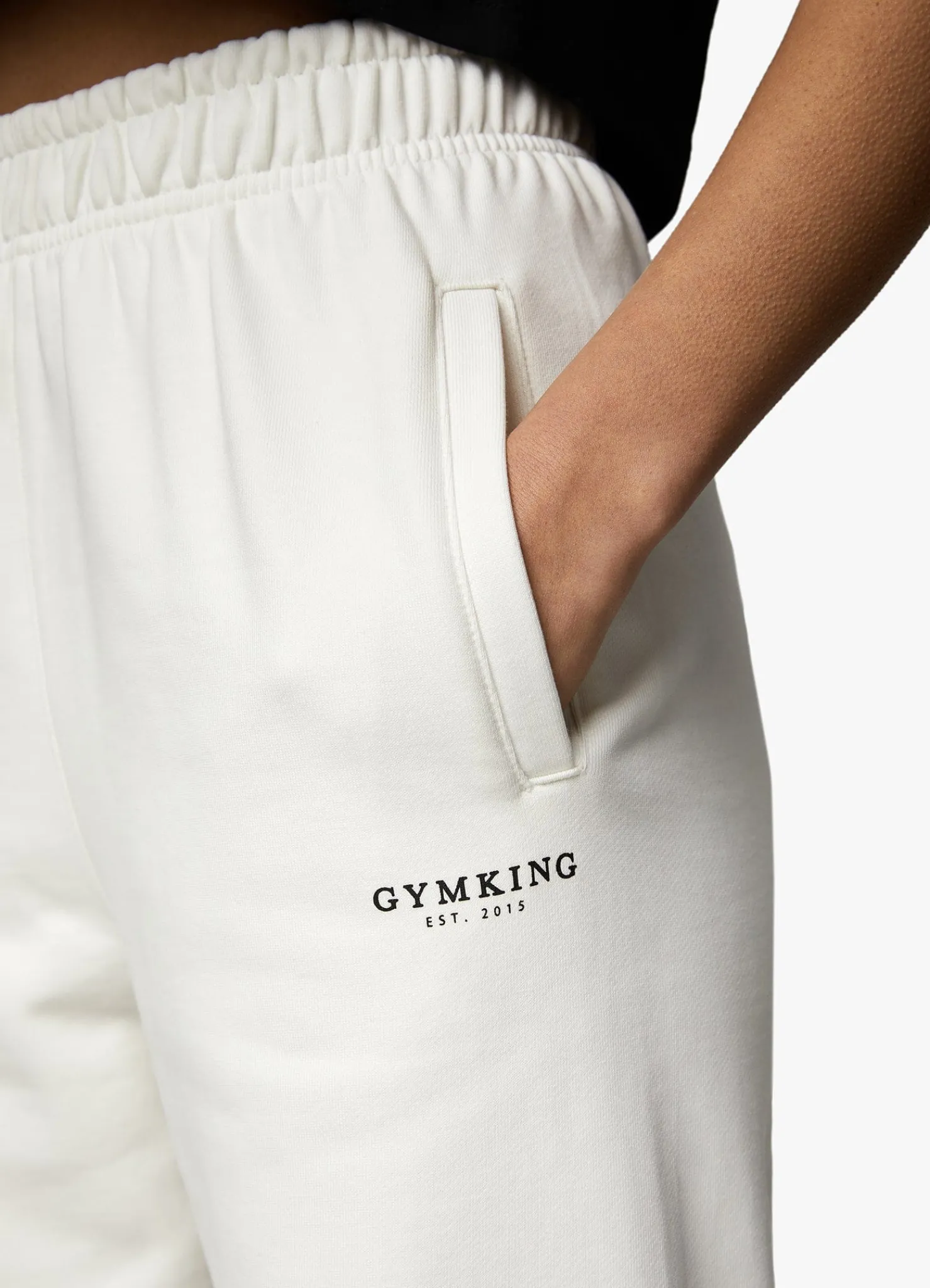 Joggers<Gym King Established Relaxed Fit Jogger Cream