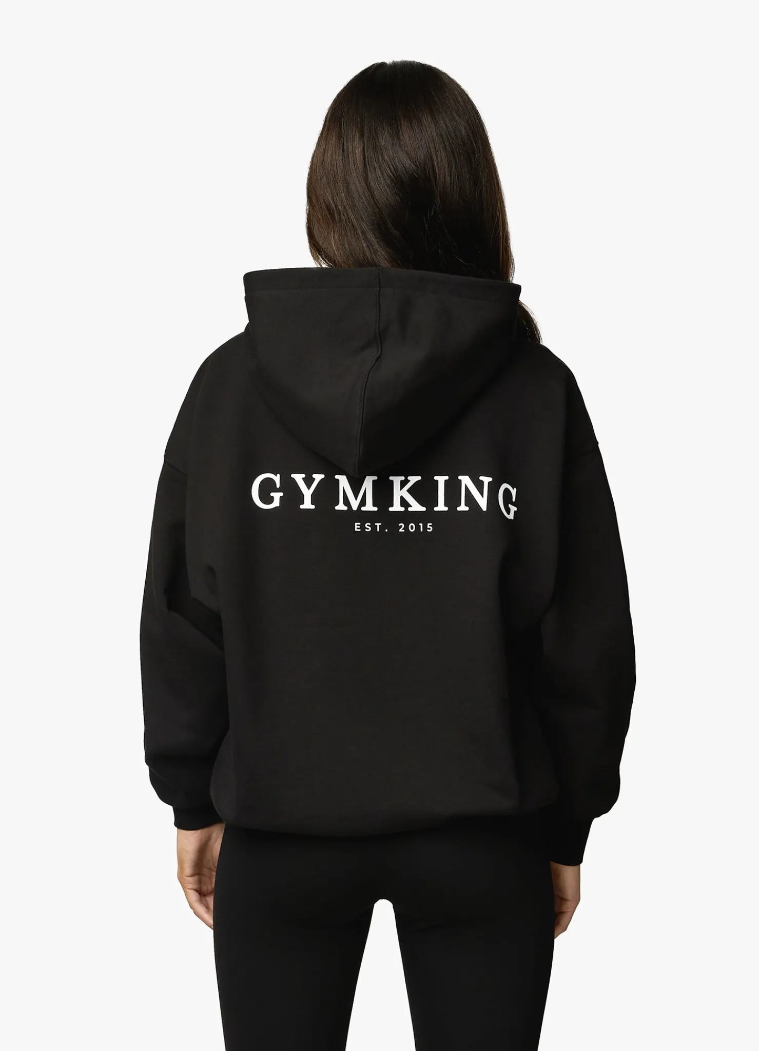 Tracksuits<Gym King Established Relaxed Tracksuit Black/White