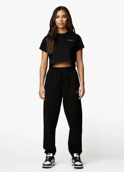 Joggers<Gym King Established Relaxed Jogger Black/White
