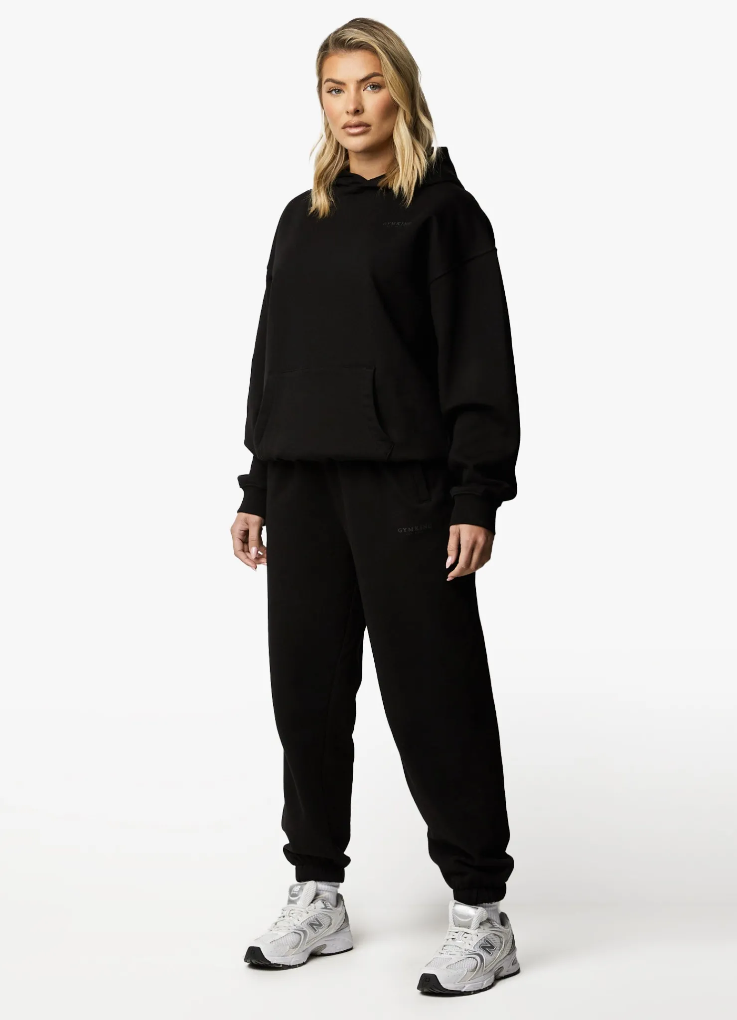 Joggers<Gym King Established Relaxed Fit Jogger Black
