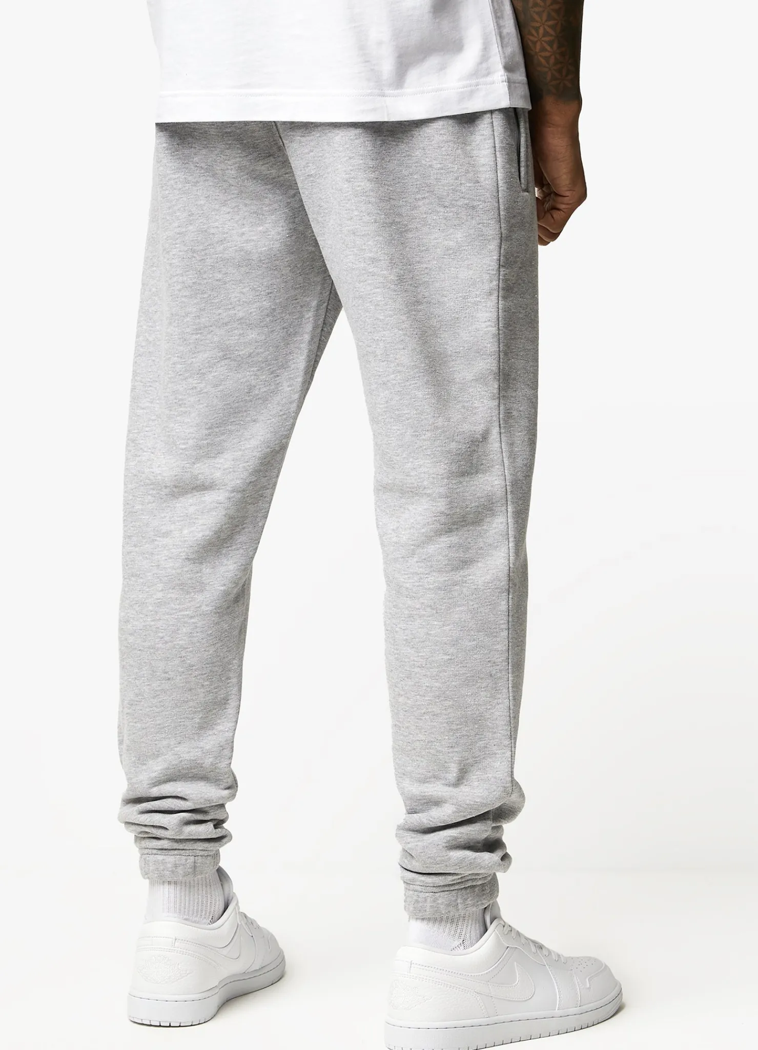 Tracksuits<Gym King Established Tracksuit Light Grey Marl