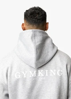 Tracksuits<Gym King Established Tracksuit Light Grey Marl