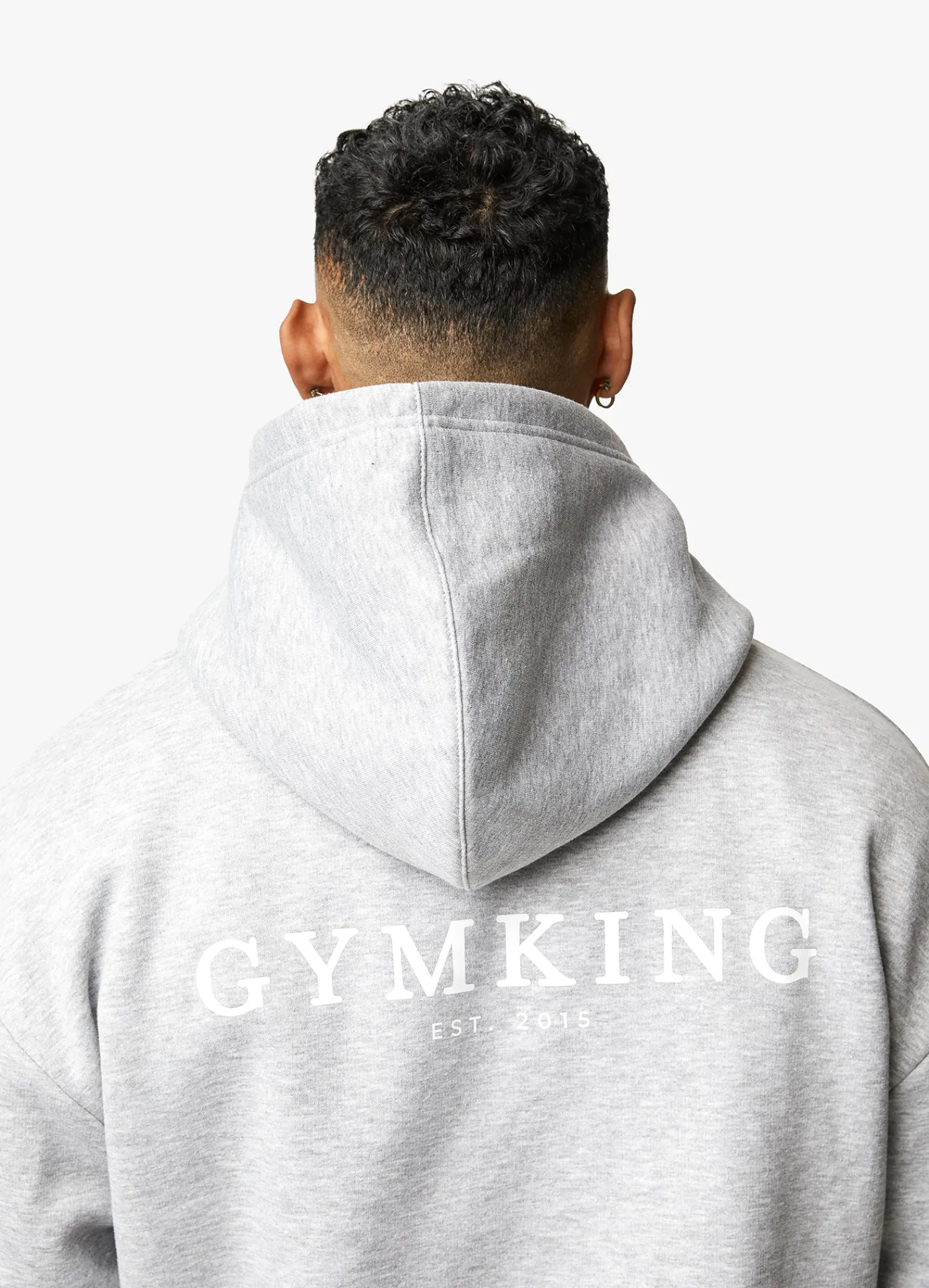 Tracksuits<Gym King Established Tracksuit Light Grey Marl