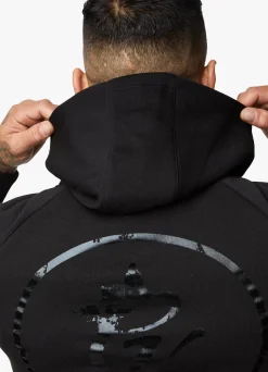 Sweatshirts & Hoodies<Gym King Fight Division Hoodie Black/Black
