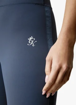Leggings<Gym King Flare Legging Navy