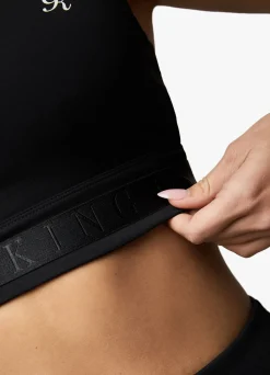 Gymwear<Gym King Flare Sports Bra Black