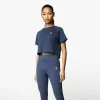 Tops & T-Shirts<Gym King Flare Ss Tee Navy