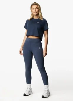 Gymwear<Gym King Flare Ss Tee Navy