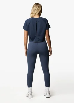 Tops & T-Shirts<Gym King Flare Ss Tee Navy