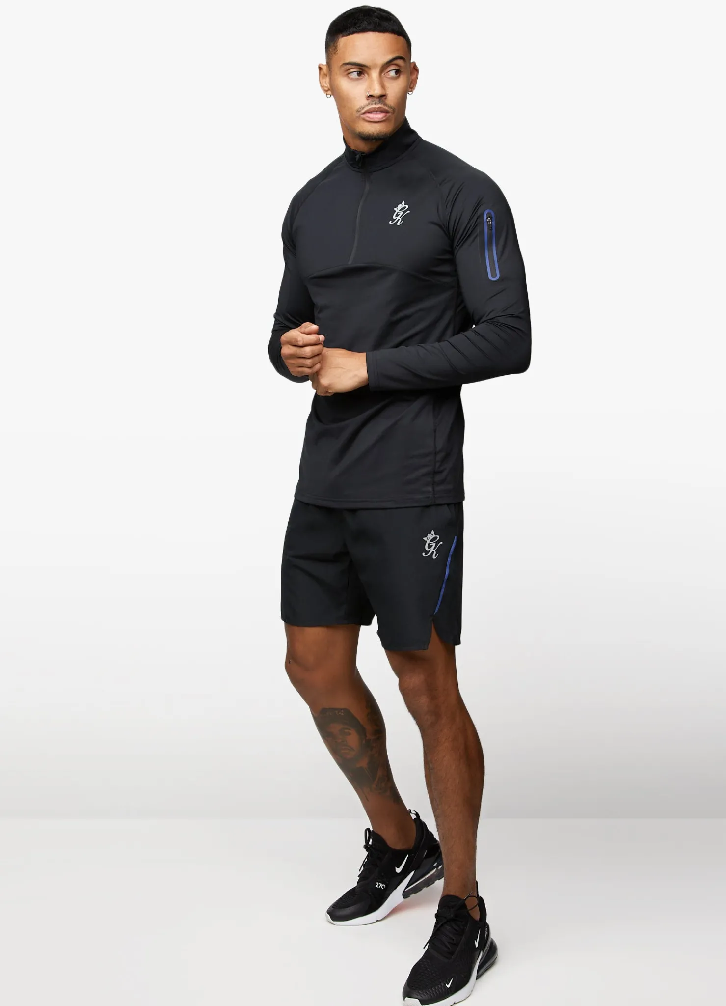 Gymwear<Gym King Flex 1/4 Zip Black
