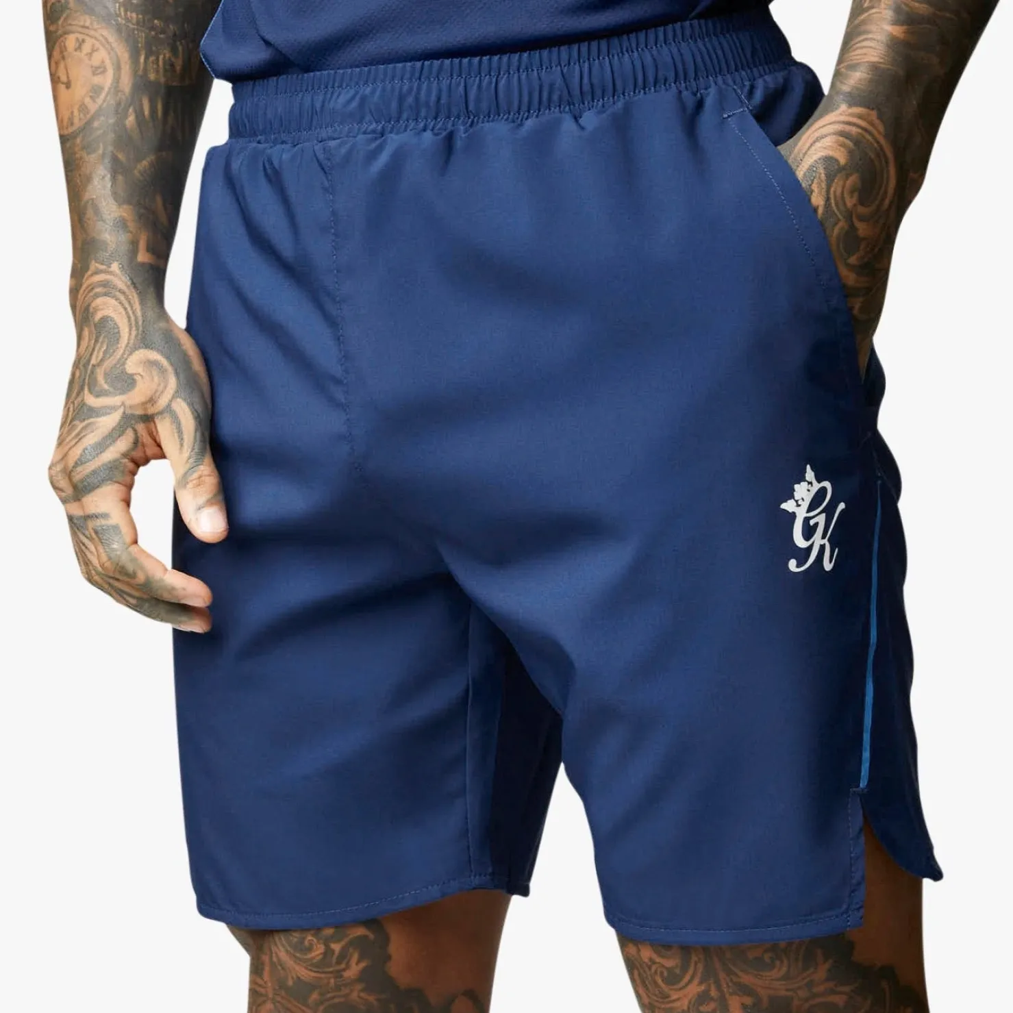 Shorts<Gym King Flex Short Galaxy Blue