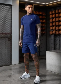Shorts<Gym King Flex Short Galaxy Blue