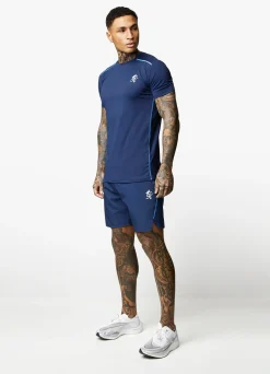 Shorts<Gym King Flex Short Galaxy Blue