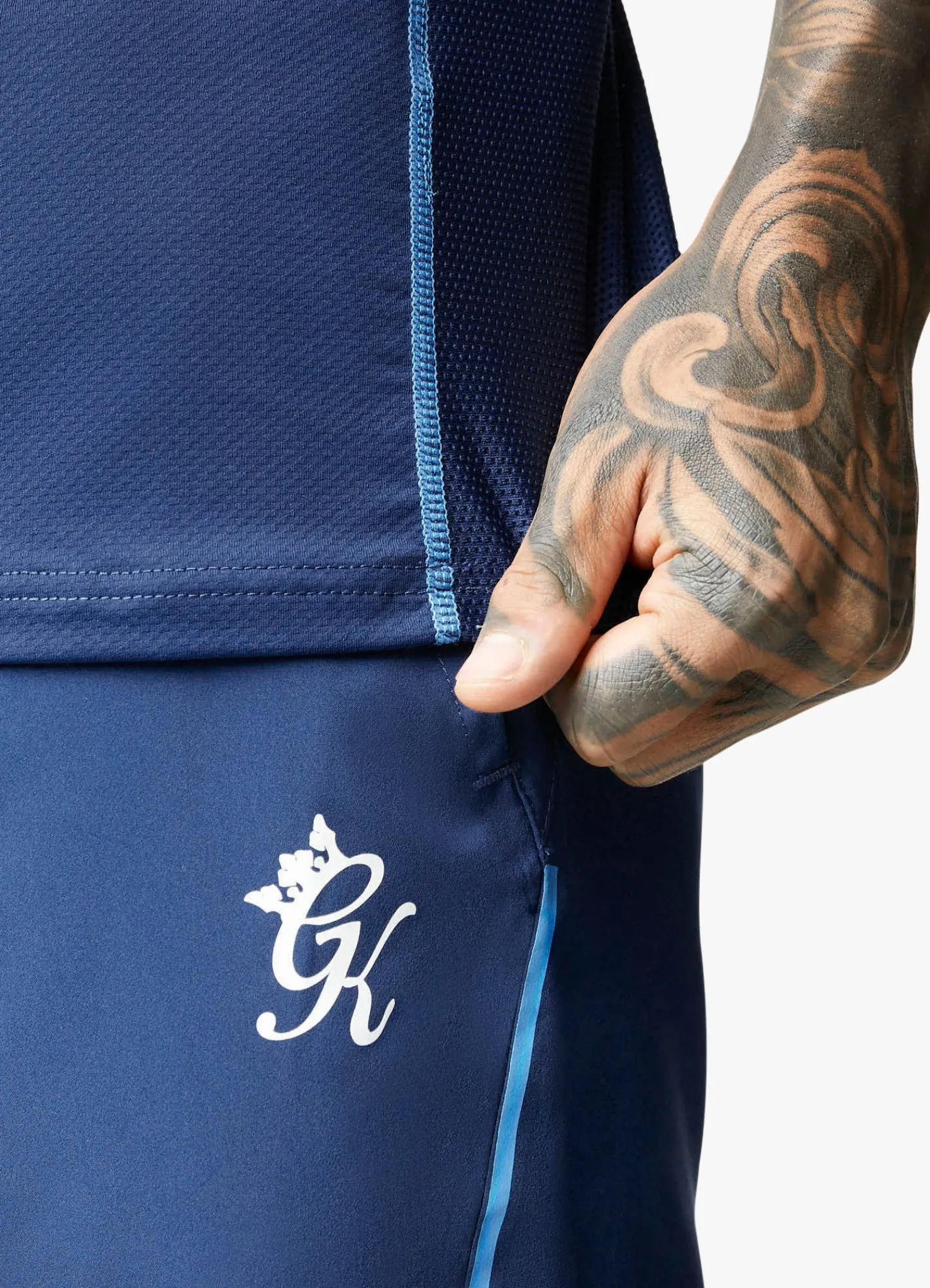 Shorts<Gym King Flex Short Galaxy Blue