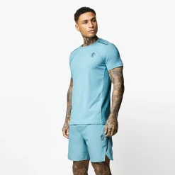 T-Shirts<Gym King Flex Tee Ocean Teal