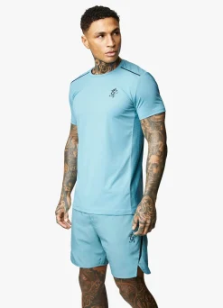 T-Shirts<Gym King Flex Tee Ocean Teal