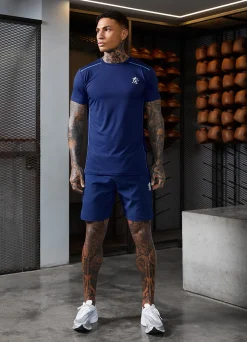 T-Shirts<Gym King Flex Tee Galaxy Blue