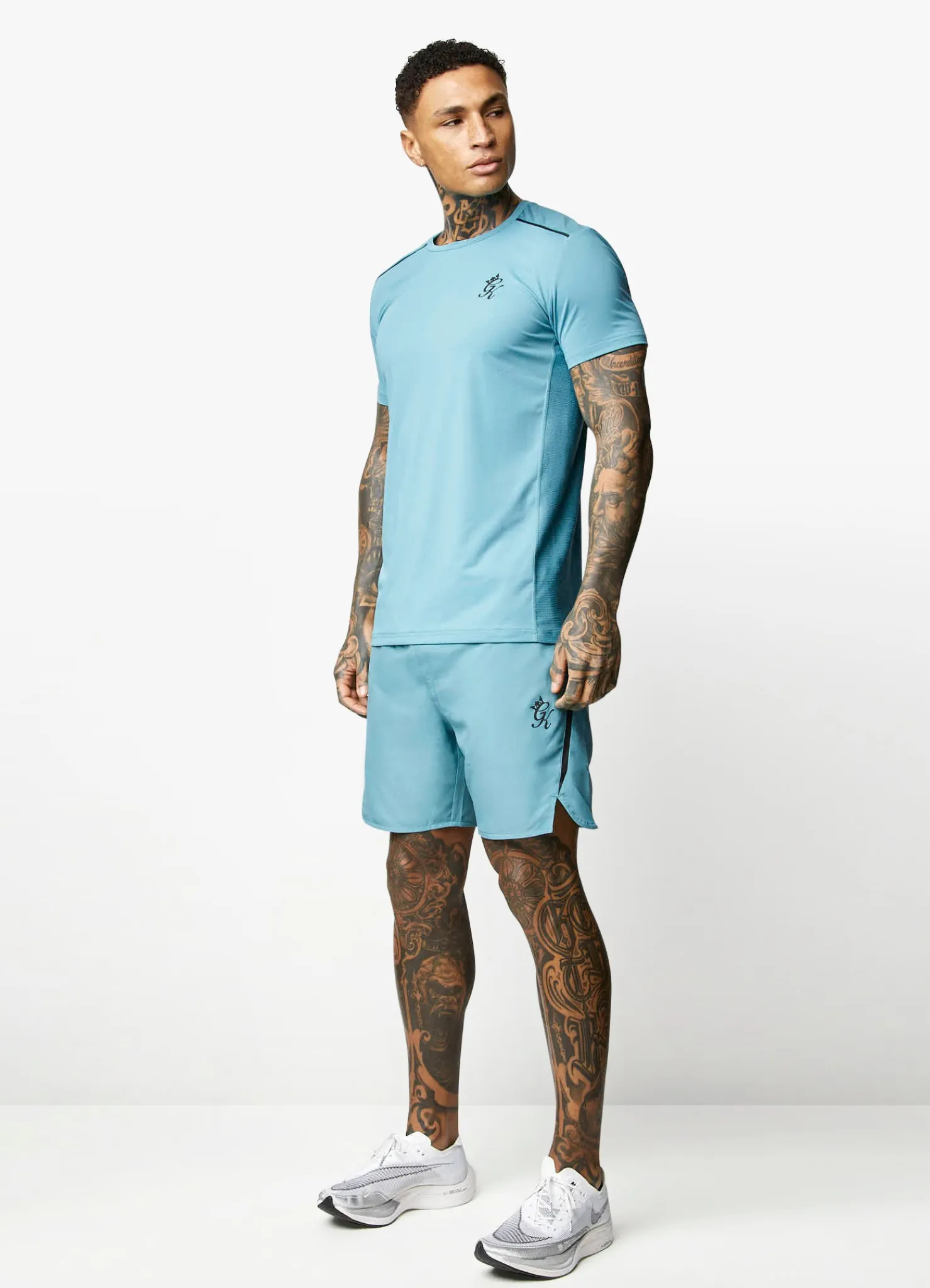 T-Shirts<Gym King Flex Tee Ocean Teal